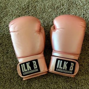 ILKB Carbon Strike Gloves - Rose Gold